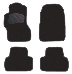 JGO. ALFOMBRAS DIAMOND NEGRA MOD. HONDA CIVIC  (01-05)