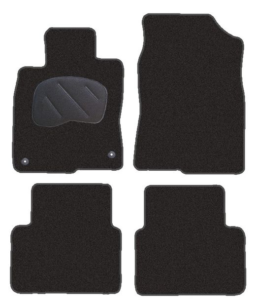 JGO. ALFOMBRAS DIAMOND NEGRA MOD. HONDA CIVIC X