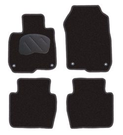 JGO. ALFOMBRAS DIAMOND NEGRA MOD. HONDA CR-V (V) (2018-) 2F - 2P+2C