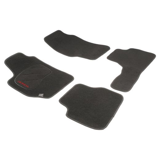 JGO. ALFOMBRAS DIAMOND NEGRA MOD. HONDA HRV  (00-04) 5 PUERTAS