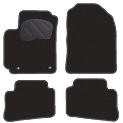 JGO. ALFOMBRAS DIAMOND NEGRA MOD. HYUNDAI KONA ( 17- )