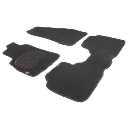 JGO. ALFOMBRAS DIAMOND NEGRA MOD. HYUNDAI SANTA FE (01-06)