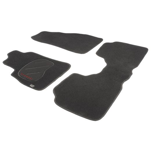JGO. ALFOMBRAS DIAMOND NEGRA MOD. HYUNDAI SANTA FE (01-06)