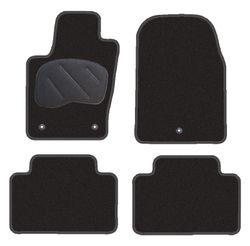 JGO. ALFOMBRAS DIAMOND NEGRA MOD.  JEEP GRAND CHEROKEE (11-) con fijación