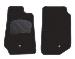 JGO. ALFOMBRAS DIAMOND NEGRA MOD. JEEP WRANGLER JK 2 PLAZAS 2007-