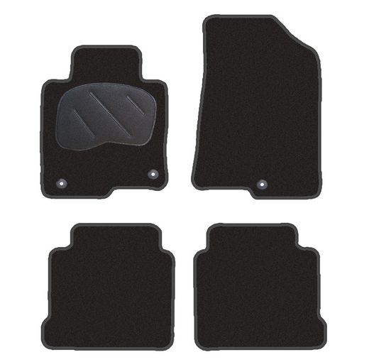 JGO. ALFOMBRAS DIAMOND NEGRA MOD. KIA OPTIMA IV (JF) ( 15- )