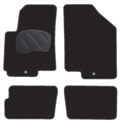 JGO. ALFOMBRAS DIAMOND NEGRA MOD. KIA SOUL (09-14)