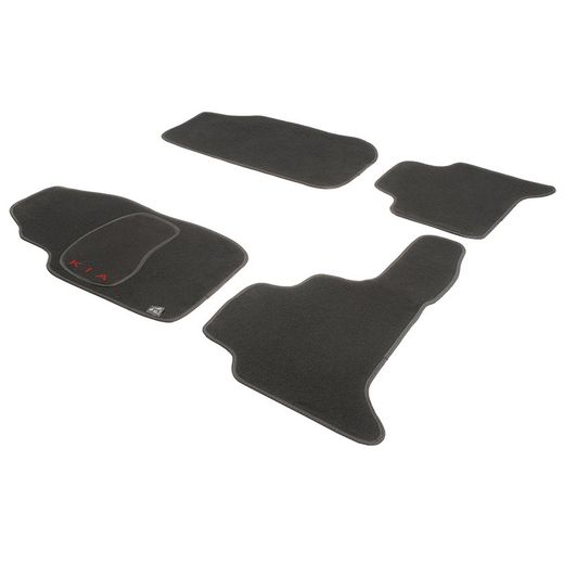 JGO. ALFOMBRAS DIAMOND NEGRA MOD. KIA SPORTAGE (02/94-10/04)