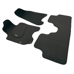 JGO. ALFOMBRAS DIAMOND NEGRA MOD. KIA SPORTAGE (10/04-10) con fijación
