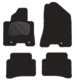 JGO. ALFOMBRAS DIAMOND NEGRA MOD. KIA SPORTAGE IV QL 5P 2016-
