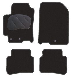 JGO. ALFOMBRAS DIAMOND NEGRA MOD. KIA STONIC ( 17- )