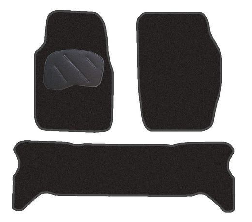 JGO. ALFOMBRAS DIAMOND NEGRA MOD. LAND ROVER DISCOVERY 1ª SERIE (09/89-