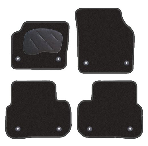JGO. ALFOMBRAS DIAMOND NEGRA MOD. LAND ROVER DISCOVERY SPORT (L550) 5P 2015-
