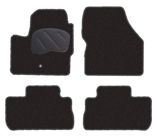 JGO. ALFOMBRAS DIAMOND NEGRA MOD. LAND ROVER FREELANDER (07 -13) con