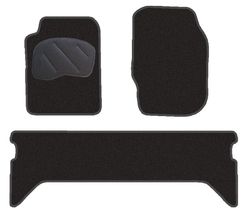 JGO. ALFOMBRAS DIAMOND NEGRA MOD. LAND ROVER RANGE ROVER "CLASIC"(70-