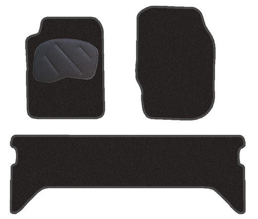 JGO. ALFOMBRAS DIAMOND NEGRA MOD. LAND ROVER RANGE ROVER "CLASIC"(70-