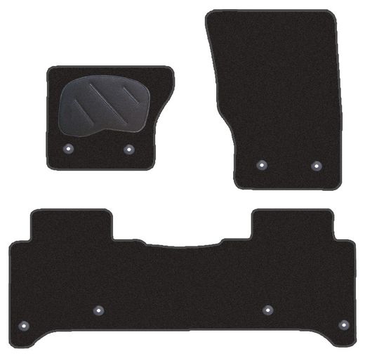 JGO. ALFOMBRAS DIAMOND NEGRA MOD. LAND ROVER RANGER ROVER IV 5 P 2012 -