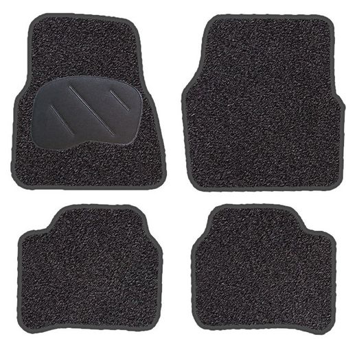 JGO. ALFOMBRAS DIAMOND NEGRA MOD. LAND ROVER SANTANA (98)