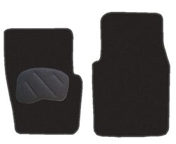 JGO. ALFOMBRAS DIAMOND NEGRA MOD. MAHINDRA GOA PIK-UP PLUS (2019-) 1F