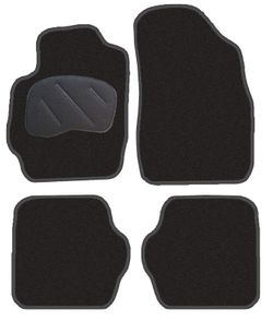 JGO. ALFOMBRAS DIAMOND NEGRA MOD. MAZDA 2 (07-)