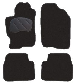 JGO. ALFOMBRAS DIAMOND NEGRA MOD. MAZDA 6 (-06)