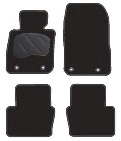 JGO. ALFOMBRAS DIAMOND NEGRA MOD. MAZDA CX-3 (2015-) 2F - 2P+2C