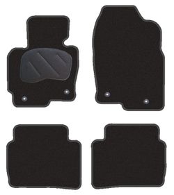 JGO. ALFOMBRAS DIAMOND NEGRA MOD. MAZDA CX-5 ( 12- )