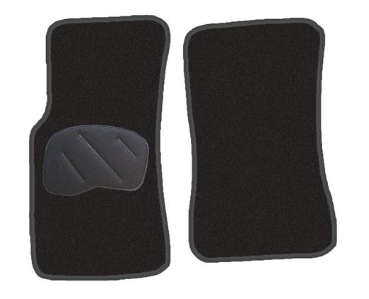 JGO. ALFOMBRAS DIAMOND NEGRA MOD.  MAZDA MX5 NA (89-98) 2P