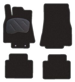 JGO. ALFOMBRAS DIAMOND NEGRA MOD. MERCEDES CLASE B CARR. 245 (05/05-) con