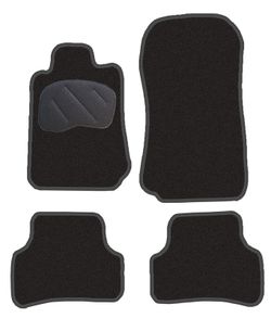 JGO. ALFOMBRAS DIAMOND NEGRA MOD. MERCEDES CLASE CLK CARR. 208 (96-02)