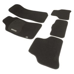 JGO. ALFOMBRAS DIAMOND NEGRA MOD. MERCEDES CLASE CLK CARR. 209 (02-)