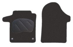 JGO. ALFOMBRAS DIAMOND NEGRA MOD. MERCEDES VITO (W447) (2014-) 1F - 2P