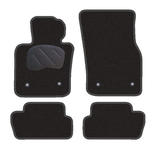 JGO. ALFOMBRAS DIAMOND NEGRA MOD. MINI ONE / COUPER (F56) 3P (14-)
