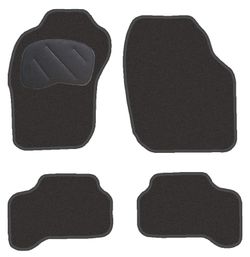 JGO. ALFOMBRAS DIAMOND NEGRA MOD. MITSUBISHI ECLIPSE