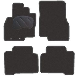 JGO. ALFOMBRAS DIAMOND NEGRA MOD. MITSUBISHI GRANDIS (03-11)2F - 2P