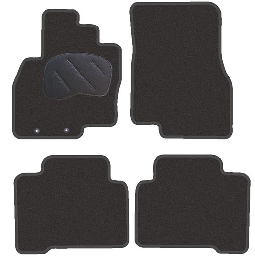 JGO. ALFOMBRAS DIAMOND NEGRA MOD. MITSUBISHI GRANDIS (03-11)2F - 2P