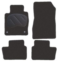 JGO. ALFOMBRAS DIAMOND NEGRA MOD. NISSAN JUKE II (2019-) 2F - 2P