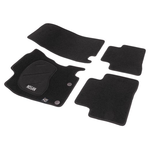 JGO. ALFOMBRAS DIAMOND NEGRA MOD. NISSAN QASHQAI J11 (11/2013-)