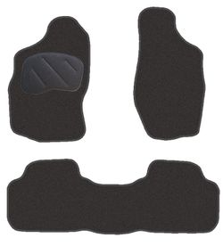 JGO. ALFOMBRAS DIAMOND NEGRA MOD. NISSAN TERRANO II CORTO - LARGO (2/93-)