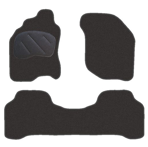 JGO. ALFOMBRAS DIAMOND NEGRA MOD. NISSAN X-TRAIL (7/01-07)