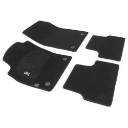 JGO. ALFOMBRAS DIAMOND NEGRA MOD. OPEL ASTRA J (10-) con fijación específica