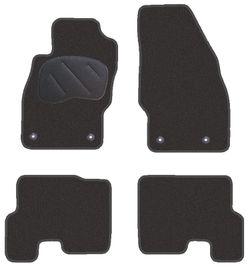 JGO. ALFOMBRAS DIAMOND NEGRA MOD. OPEL CORSA E 5P 2014-