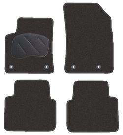 JGO. ALFOMBRAS DIAMOND NEGRA MOD. OPEL CROSSLAND X ( 17- )