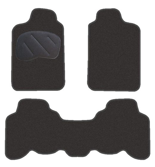 JGO. ALFOMBRAS DIAMOND NEGRA MOD. OPEL FRONTERA  LARGO (94-98)