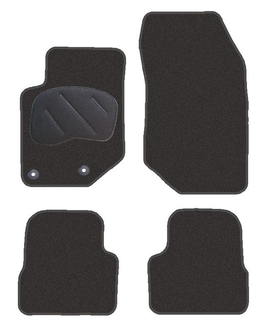 JGO. ALFOMBRAS DIAMOND NEGRA MOD. OPEL MOKKA B (2021-) 2F - 2P