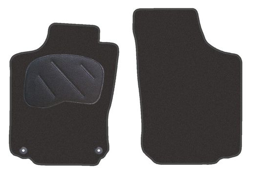 JGO. ALFOMBRAS DIAMOND NEGRA MOD. OPEL TIGRA TWIN TOP (ROADSTER) (04-09) 1F - 2P+2C