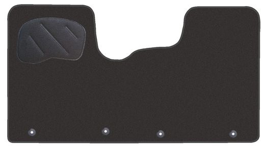 JGO. ALFOMBRAS DIAMOND NEGRA MOD. OPEL VIVARO B (2014-2019) 1FP - 2P+2C