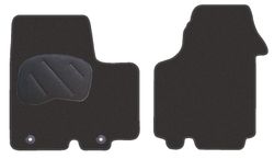 JGO. ALFOMBRAS DIAMOND NEGRA MOD. OPEL VIVARO (Z0NA DELANTERA)