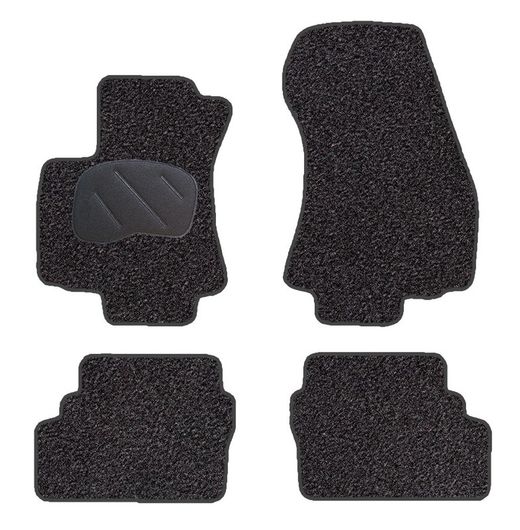 JGO. ALFOMBRAS DIAMOND NEGRA MOD. OPEL ZAFIRA I (98-9/05) con fijación
