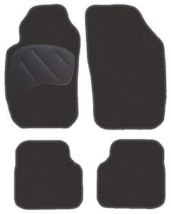 JGO. ALFOMBRAS DIAMOND NEGRA MOD. PEUGEOT 306